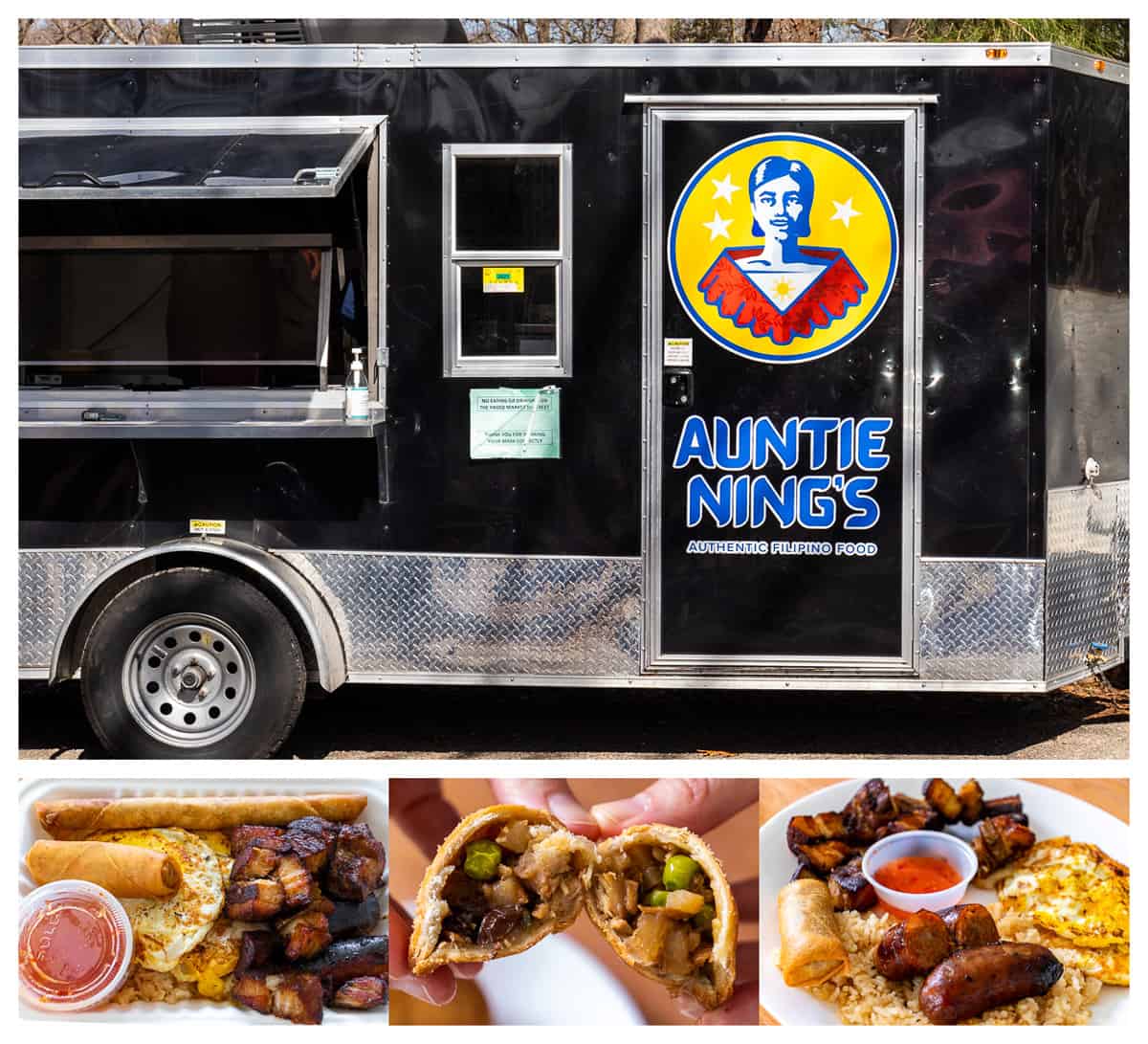 Richmond, VA food trucks: Auntie Ning's food truck and menu items